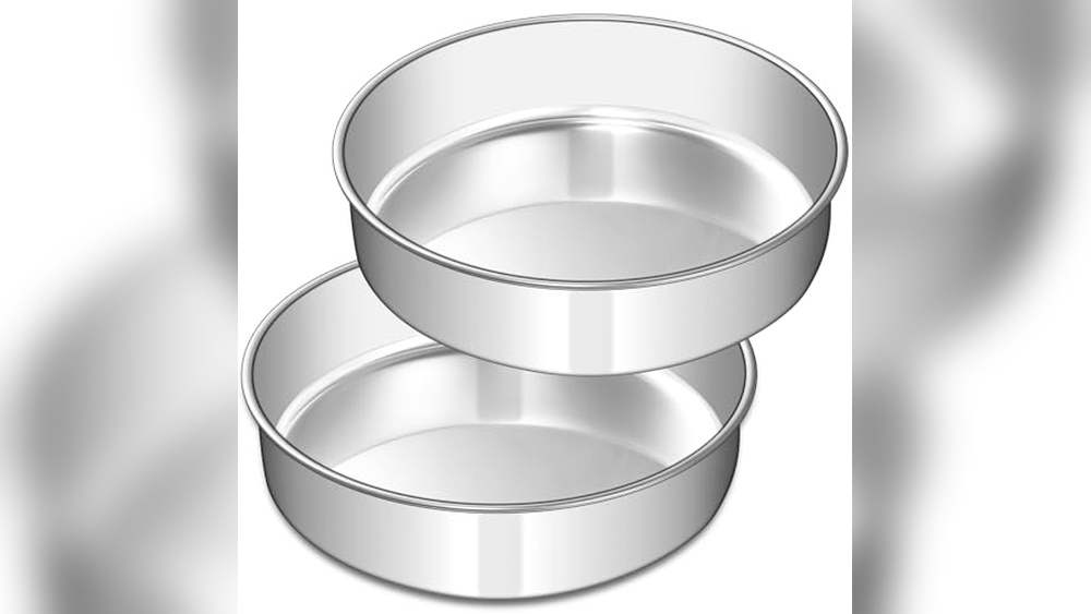 8 Inch Cake Pan Set of 2 Review: Stainless Steel Baking Pans