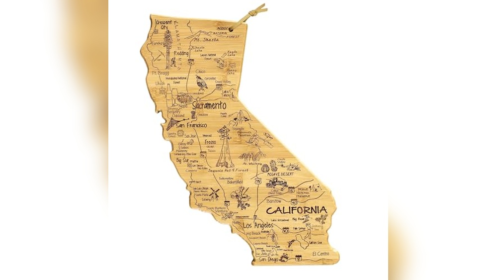 Totally Bamboo California Cutting Board: Stylish & Durable