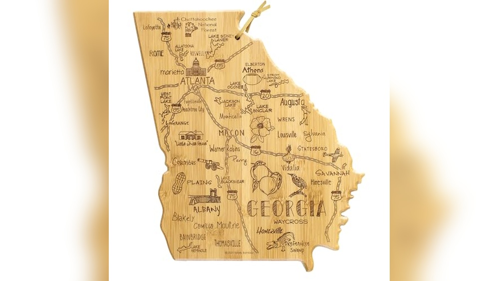 Totally Bamboo Georgia Cutting Board: Stylish & Practical Gift