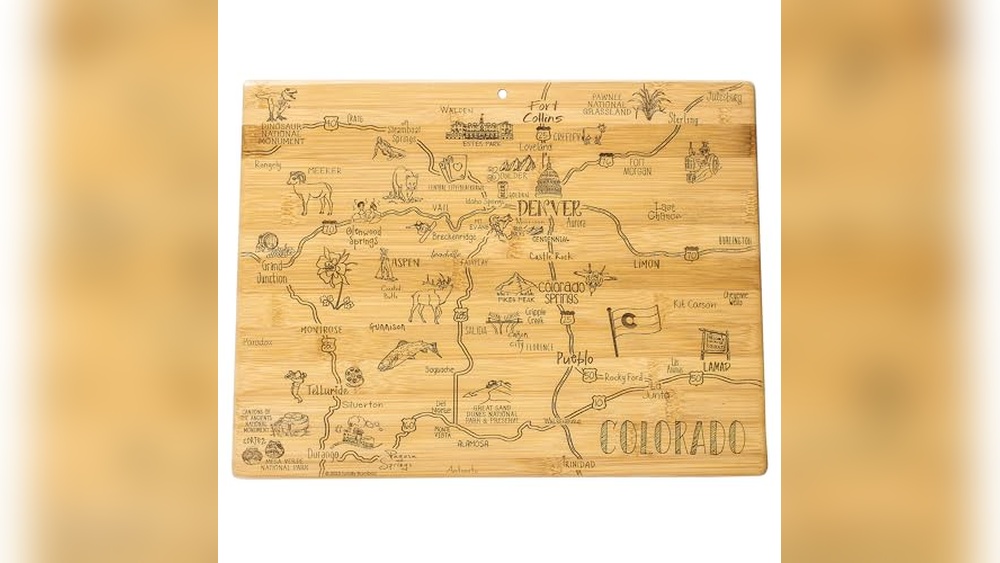 Totally Bamboo Colorado Cutting Board: Perfect Kitchen Gift