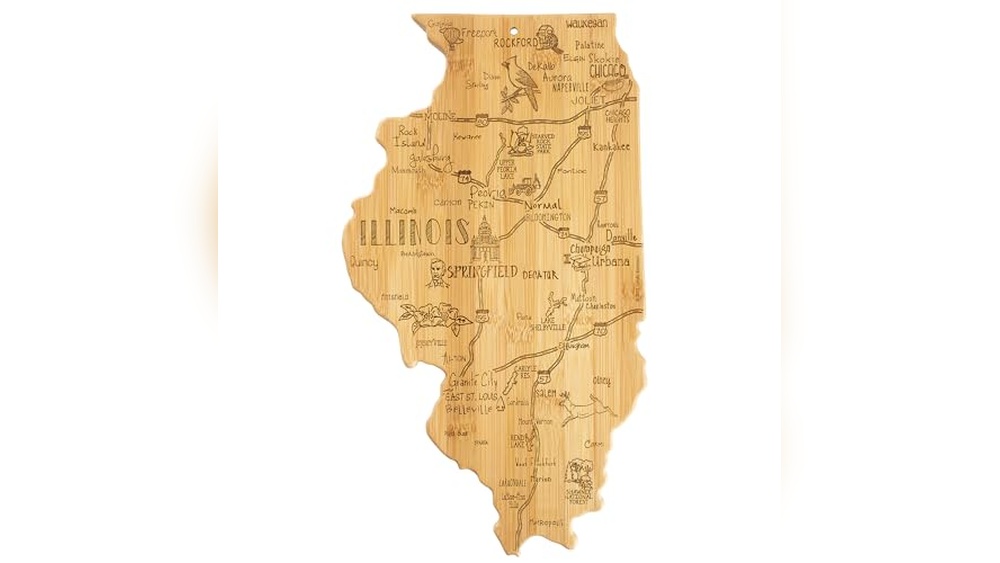 Totally Bamboo Illinois Cutting Board Review: Stylish & Durable Gift