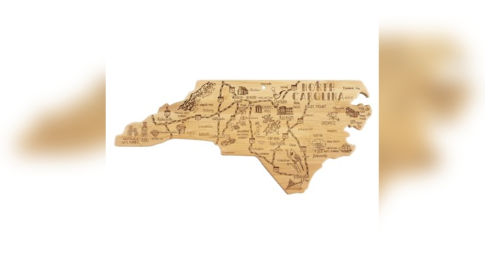 Totally Bamboo North Carolina Cutting Board