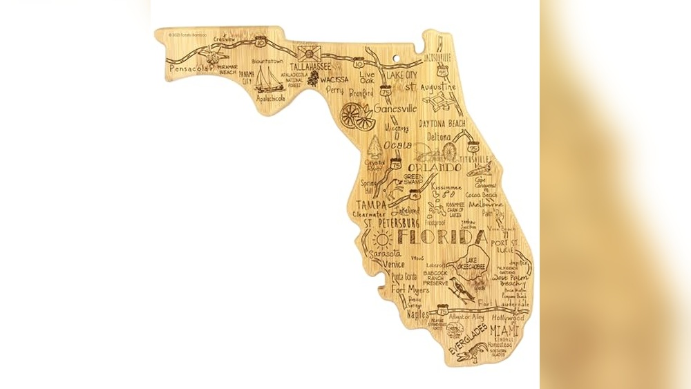 Totally Bamboo Florida State Cutting Board : Top Gift Idea