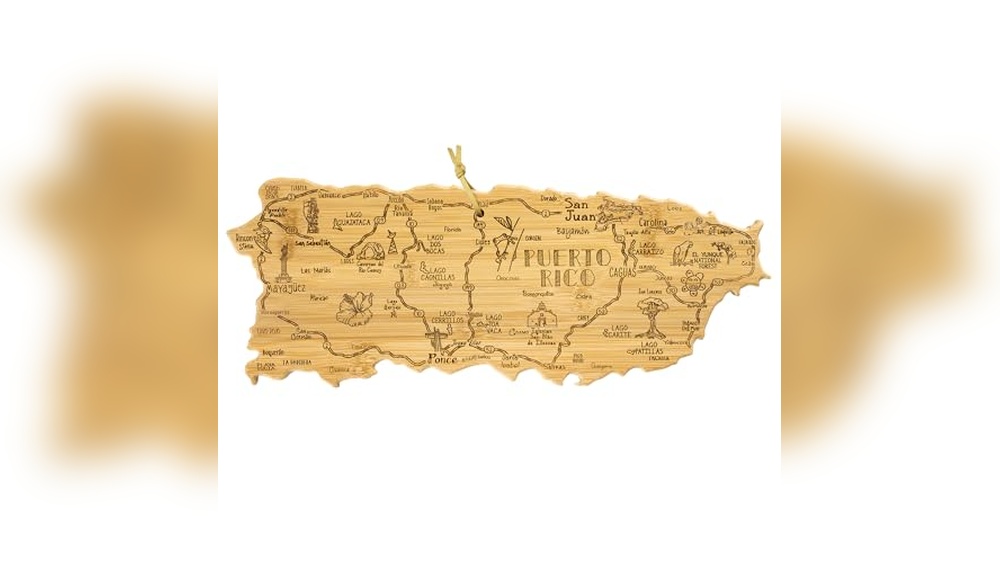 Totally Bamboo Puerto Rico Cutting Board & Gift Guide