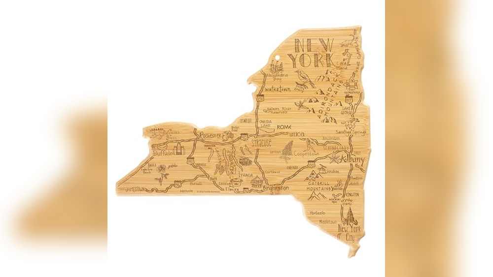 Totally Bamboo NY State Cutting Board: Stylish & Durable