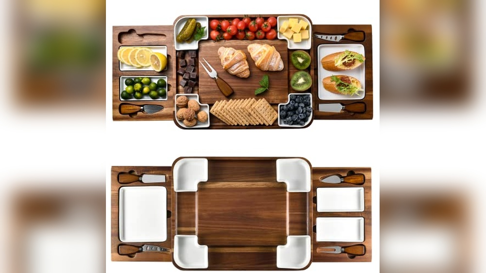 Shanik Upgraded Acacia Cheese Board Set: Perfect Gift Guide