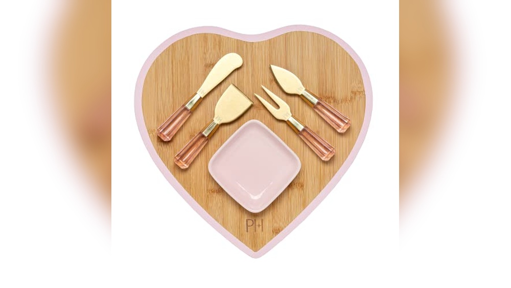Paris Hilton Charcuterie Board Set: Stylish & Durable Pink