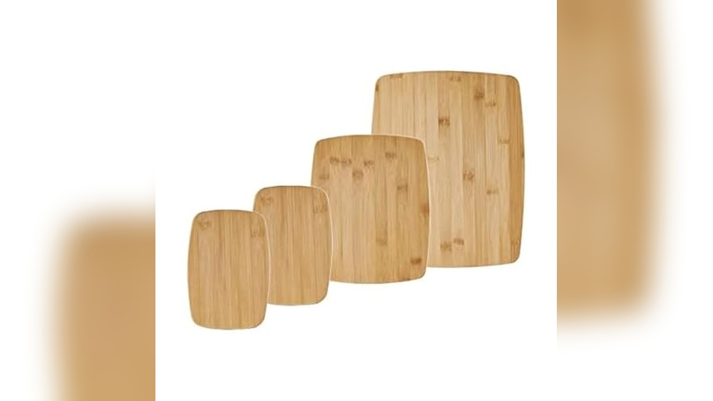 FARBERWARE 4-Piece Bamboo Cutting Board Set
