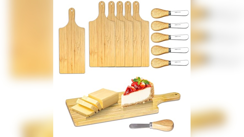 Top Mini Charcuterie Boards Set of 6 for Parties & Guests