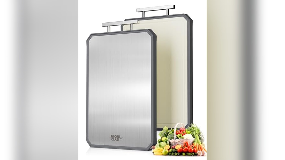 SNOWCLAD Stainless Steel Cutting Board 2026