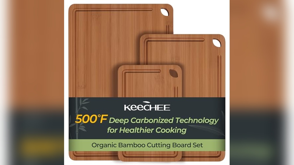 Keechee Bamboo Cutting Board: Durable & Ideal for Kitchen