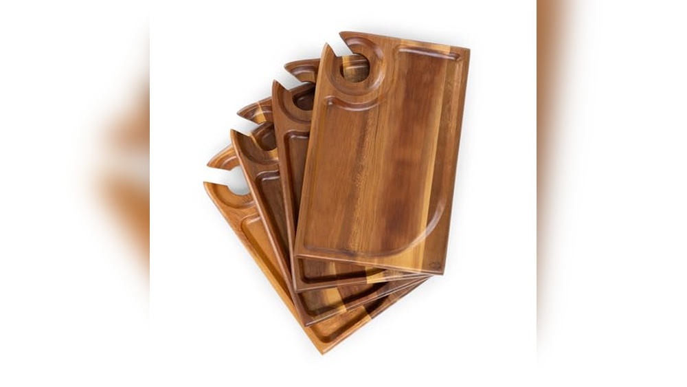 PICNIC TIME Rectangle Wine Appetizer Plates