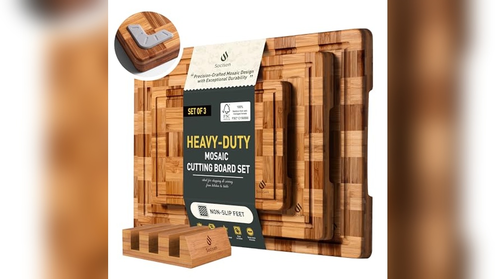 3 Pack Heavy Duty Bamboo Cutting Board Set 2026: Buyer’s Guide
