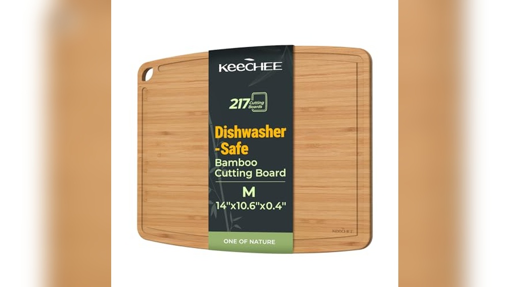 Keechee Bamboo Cutting Board: Durable, Easy & Reversible