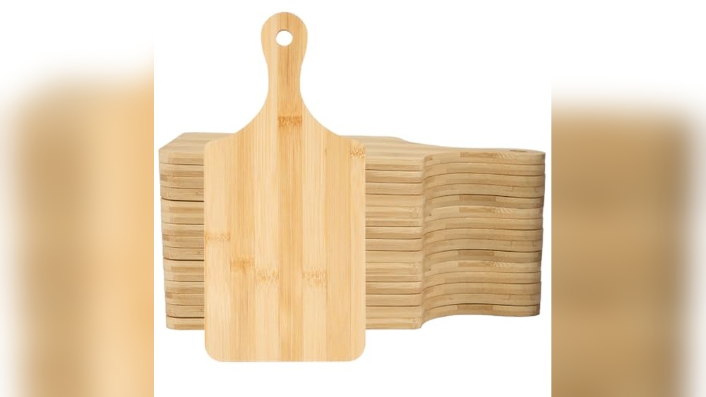 25 PCS Bamboo Cutting Boards Bulk Set – Durable & Versatile