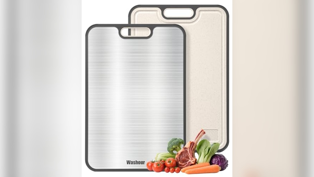 Washour Titanium Cutting Boards: Safe, Large & Easy Clean