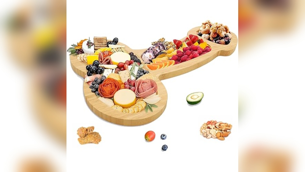 Top Charcuterie Boards: Natural Solid Wood Cheese Board Review