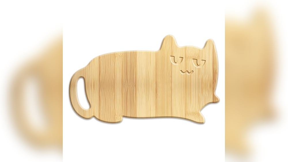 WEBEEDY Funny Cat Charcuterie Board: Cute & Durable Gift