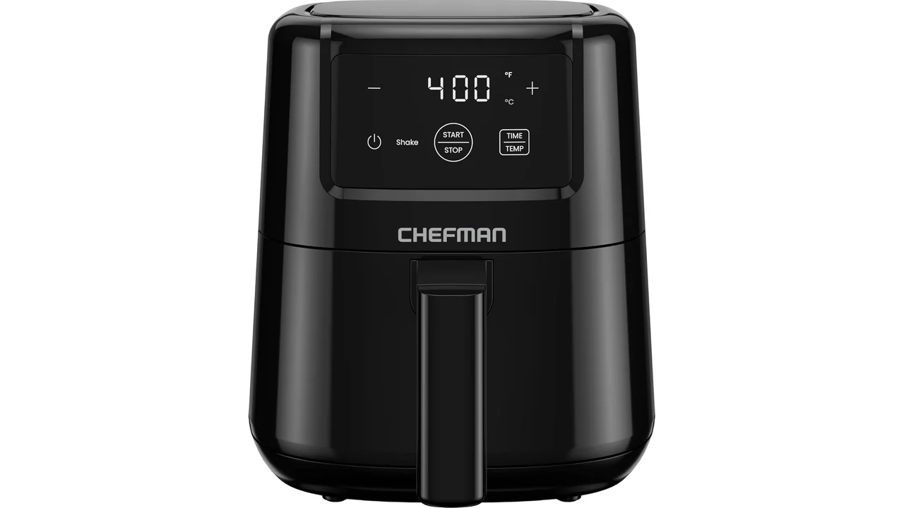 CHEFMAN 2 Qt Mini Air Fryer – Digital Space-Saving Compact
