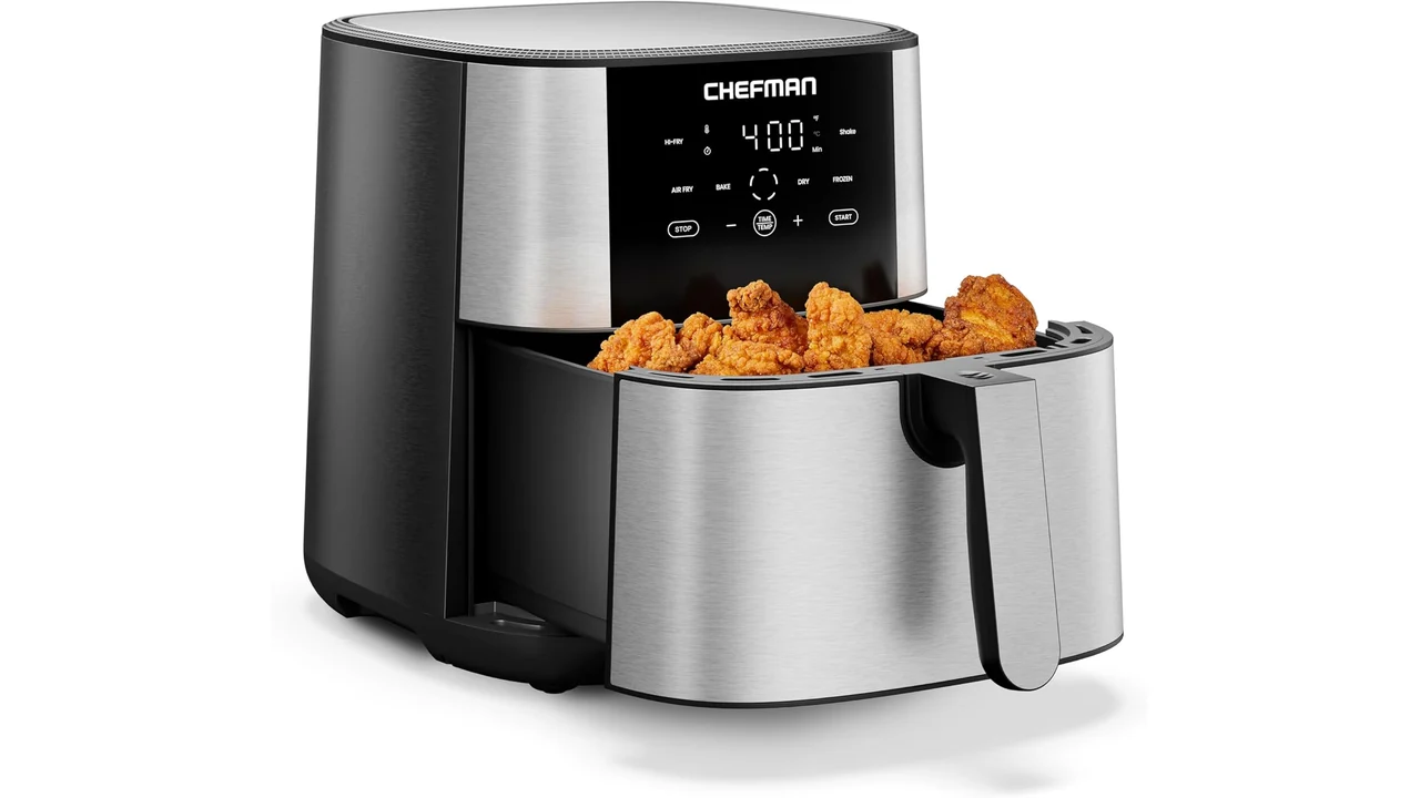 Chefman Air Fryer 8 Qt | TurboFry® 4-in-1