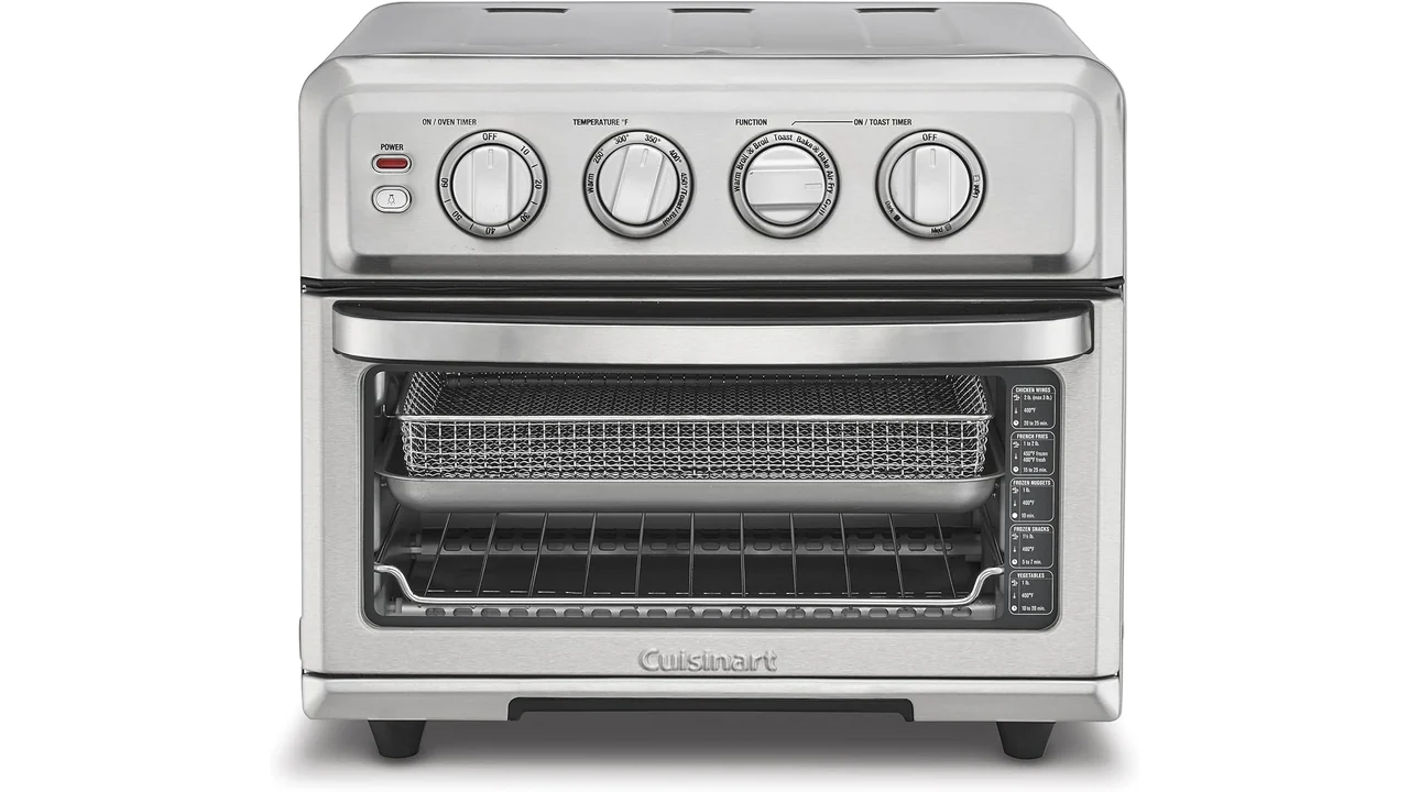 Cuisinart Air Fryer Toaster Oven, 1800W, 8-in-1