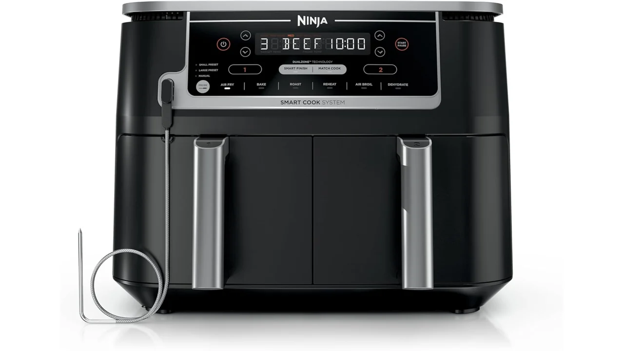 Ninja Foodi Air Fryer w Smart Cook Thermometer