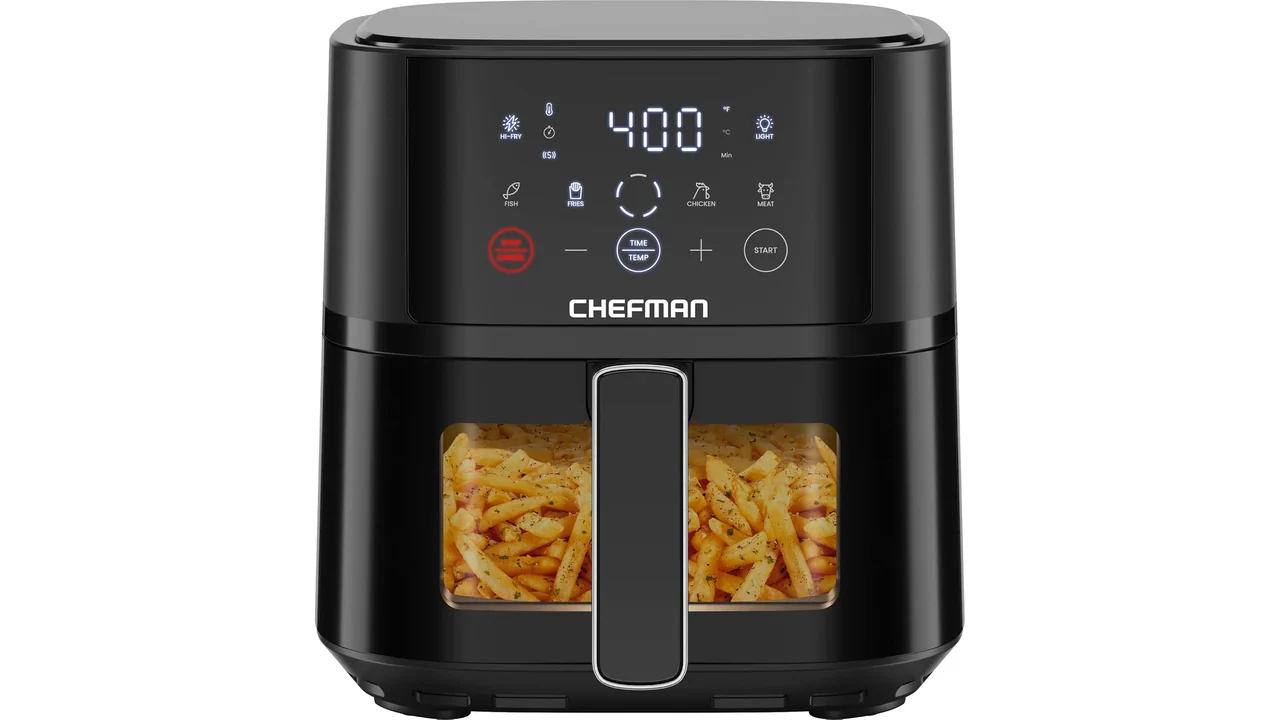 Chefman Air Fryer 4 QT Compact Airfryer Quick