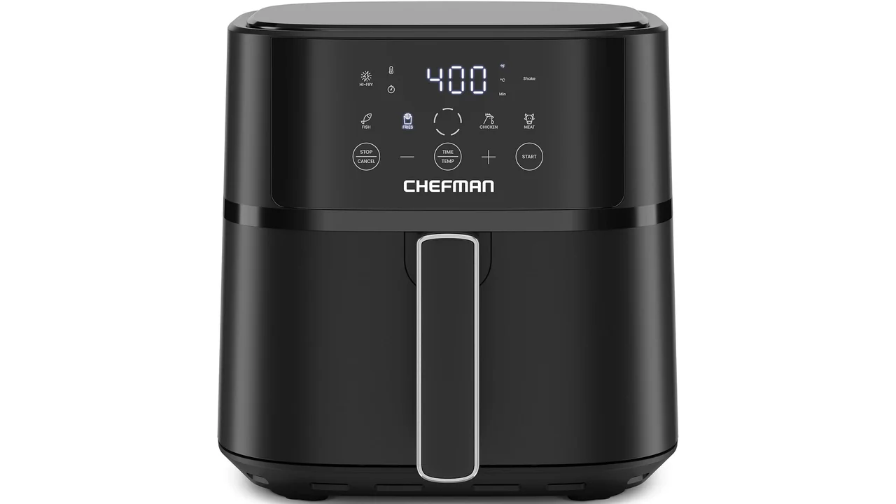 Chefman Air Fryer 6 QT Compact Airfryer Quick