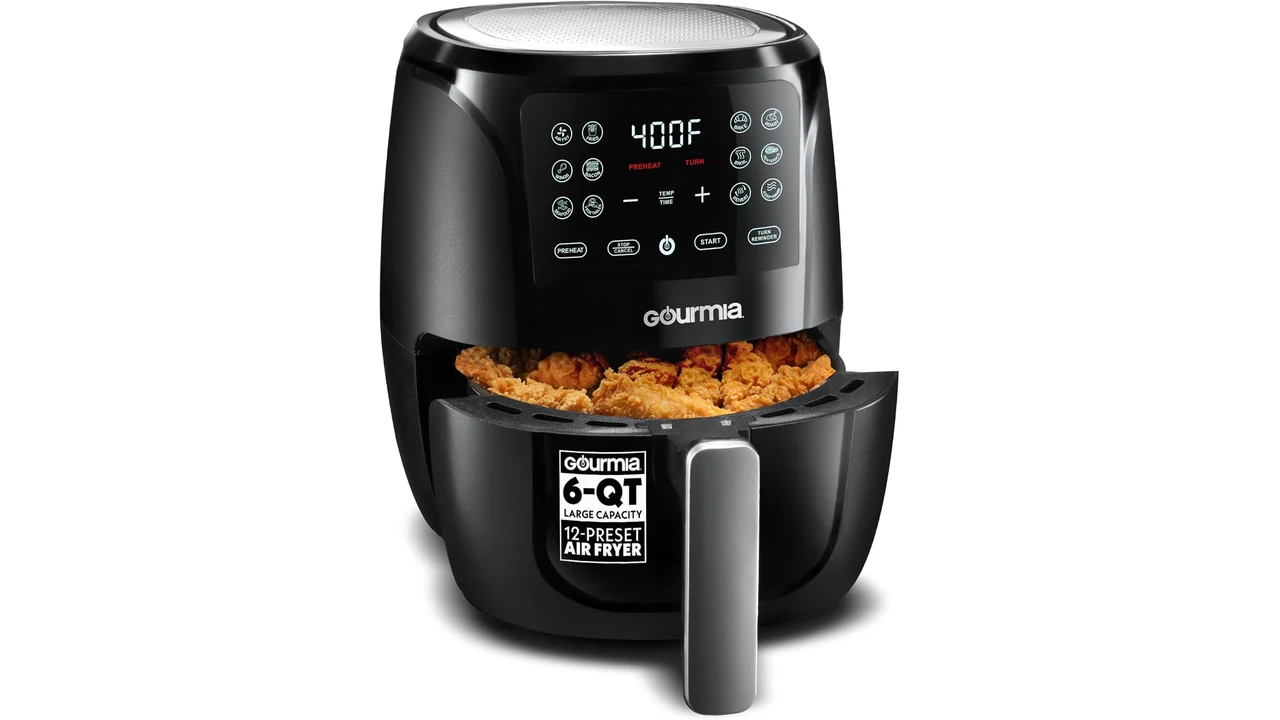 Gourmia Air Fryer – 6 Qt