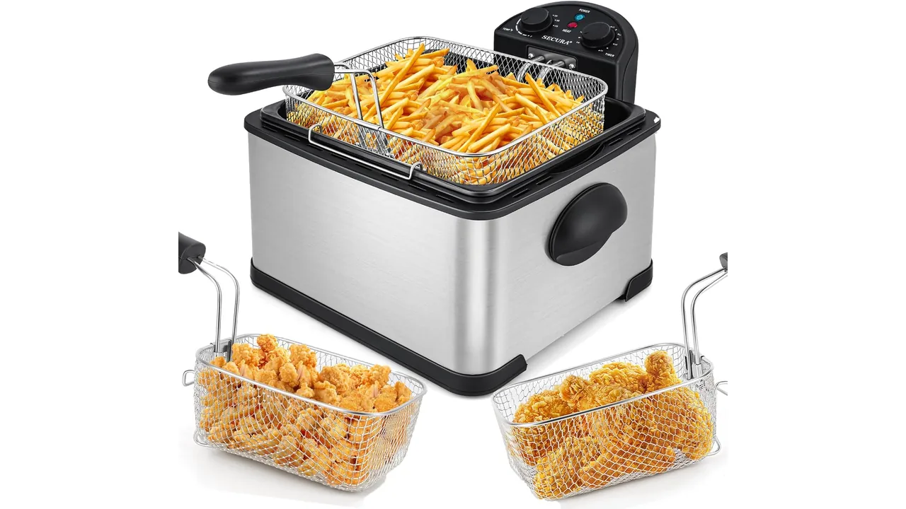 Secura 4L Electric Deep Fryer
