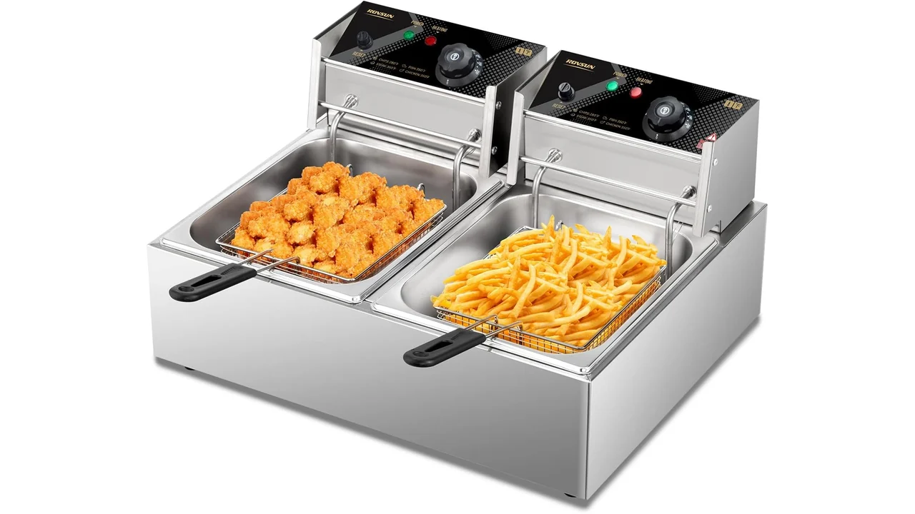 ROVSUN 22.8QT Commercial Deep Fryer