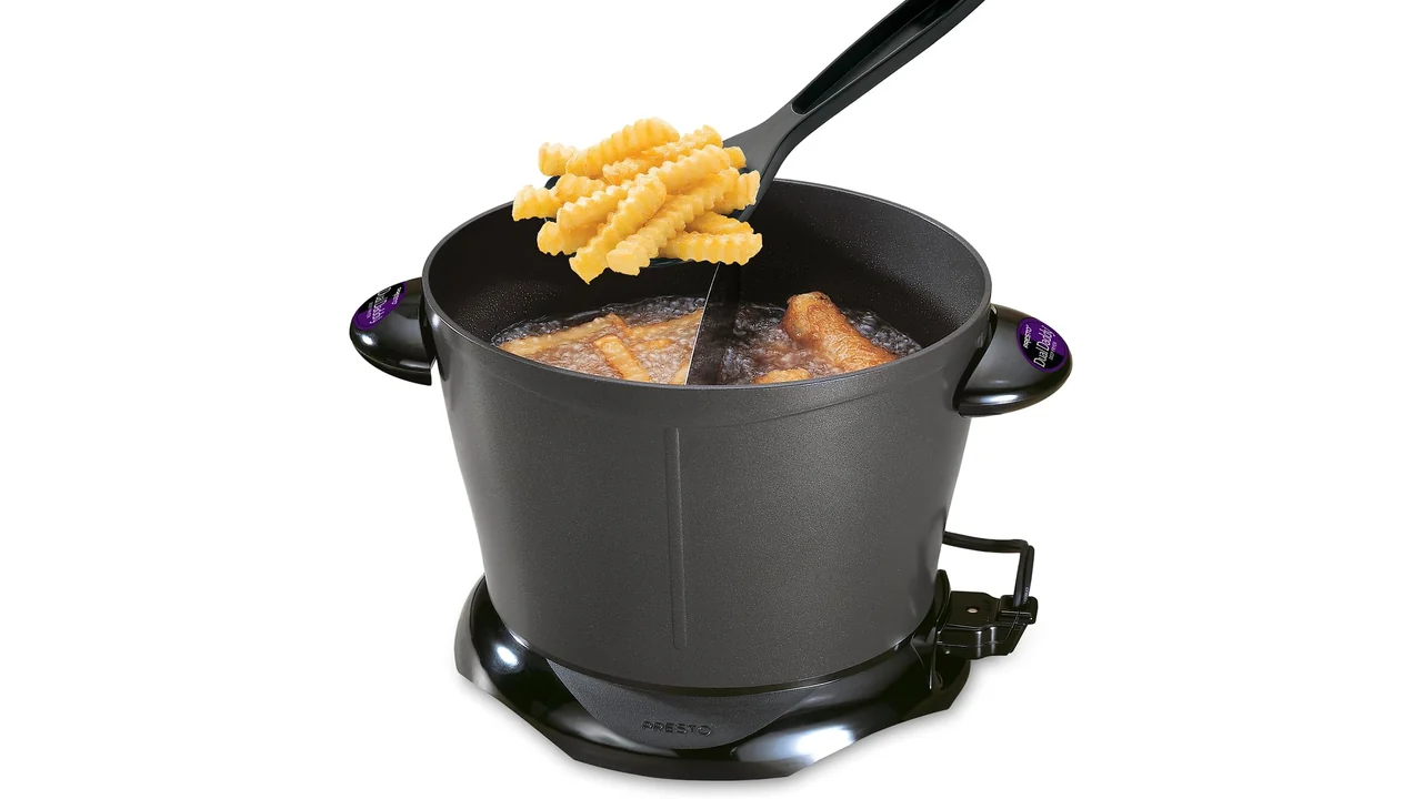 Presto 05450 DualDaddy Electric Deep Fryer