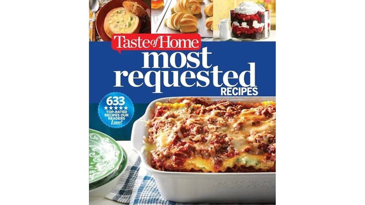 Taste of Home Most Requested Recipes Cookbook
