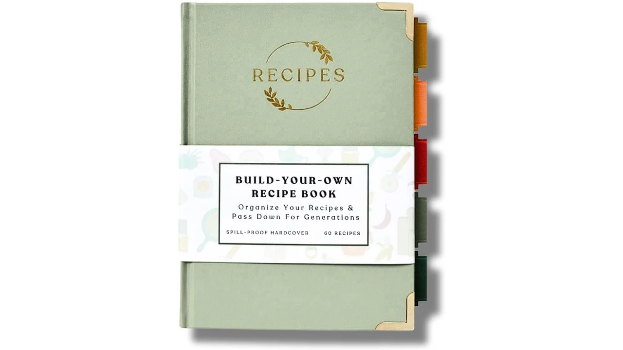 Kikaze Collection Blank Recipe Notebook | Small Blank