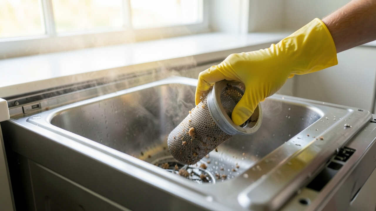 Locating Your Dishwasher Filter