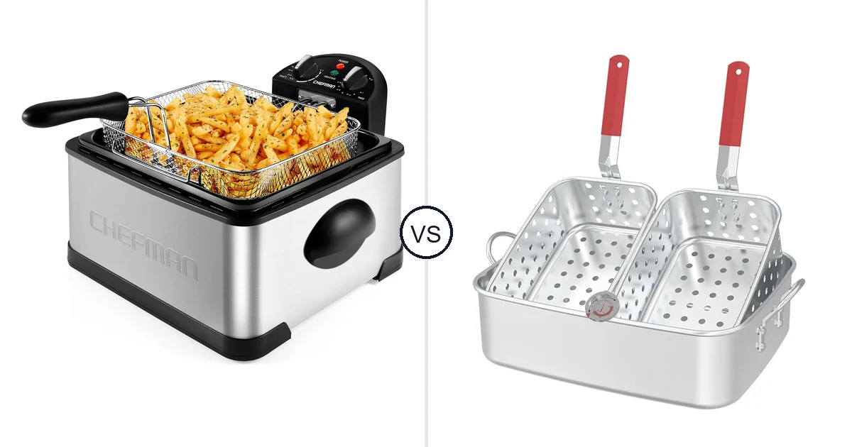 Chefman XL Deep Fryer vs FIRE RIOT 18QT