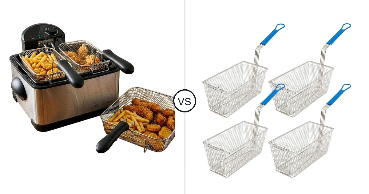 Classic Cuisine Deep vs Cuisine Ready Deep Fryer: Key Differences