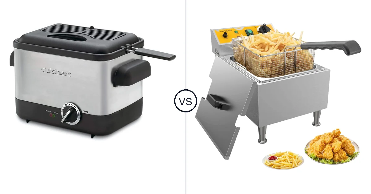 Cuisinart Deep Fryer vs Perossia DF: Best Deep Fryer