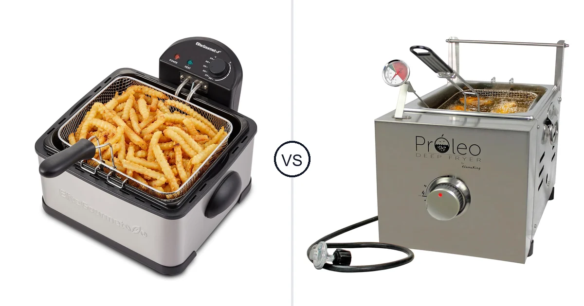 Elite Gourmet Electric Deep vs Flame King Proleo: Best Deep Fryer