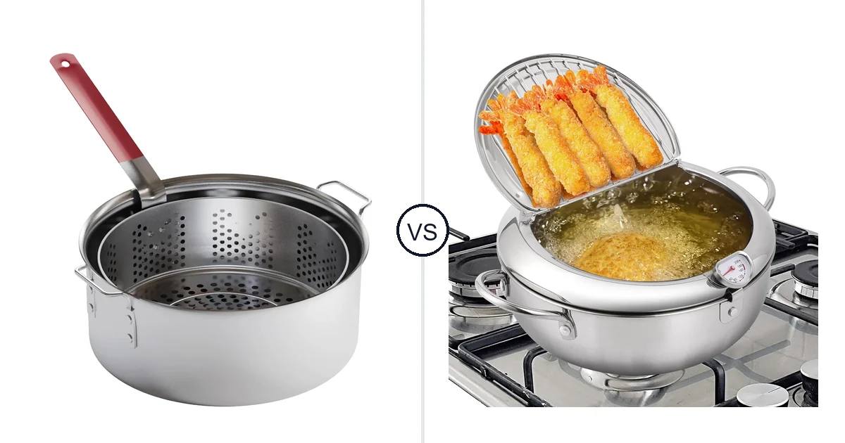 Gas One AP-10 vs Oxydrily Deep Fryer Pot