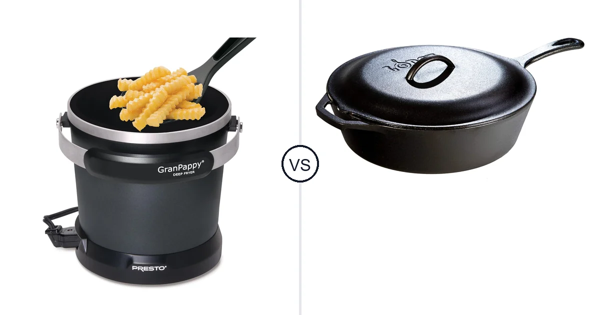 Presto GranPappy Electric vs Lodge 5 Quart: Oven Comparison