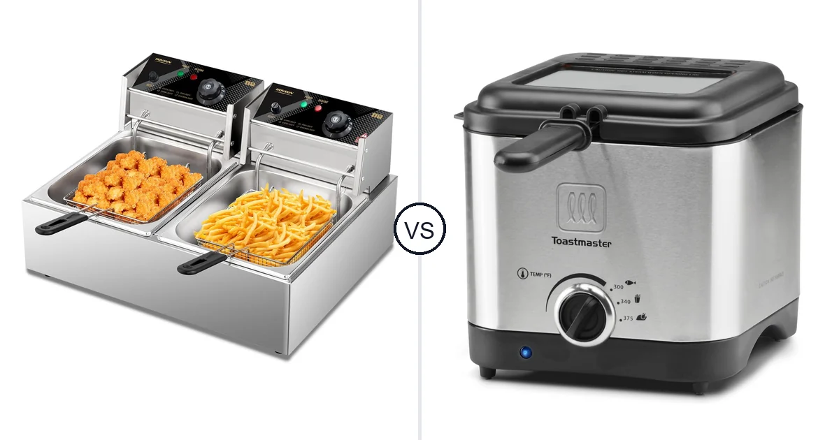 ROVSUN Deep Fryer-1 vs Toastmaster TM-154DF: Deep Fryer Comparison