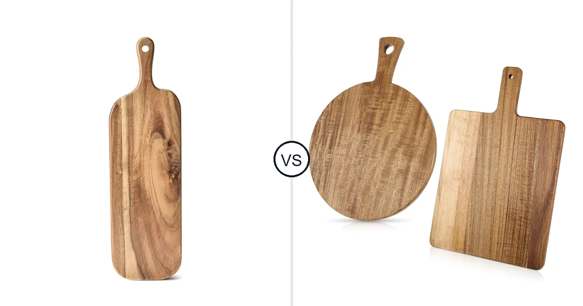 BF BILL.F SINCE 1983 BILL.F vs Oqqlin 2 Pcs Acacia Wood Cutting