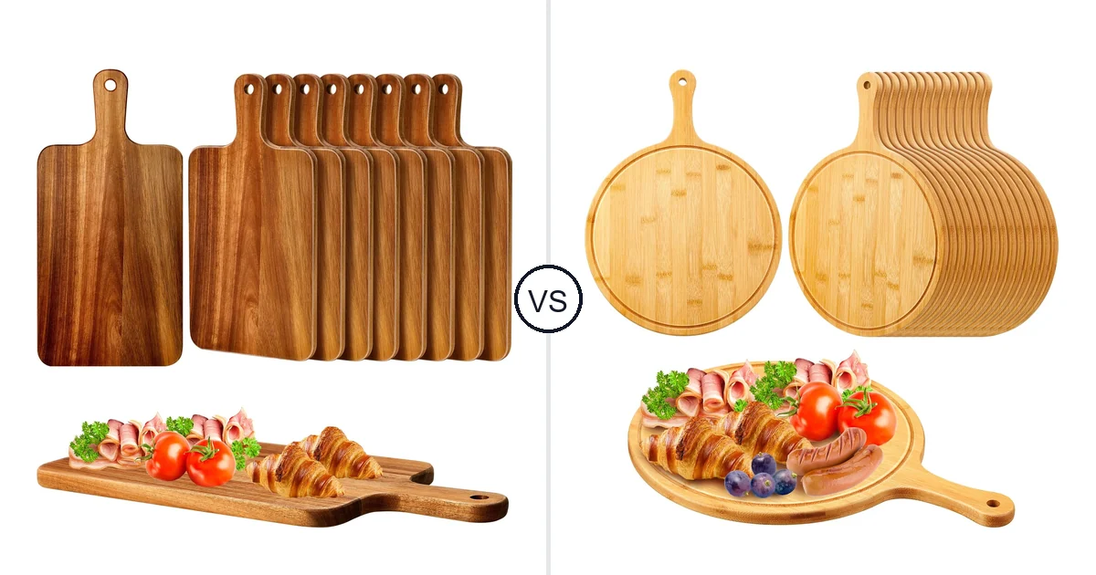 Nuenen Acacia vs Nuenen Bamboo: Best Cutting Boards