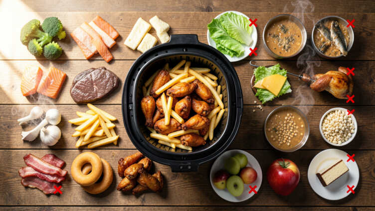 50 Foods You Can And Can’T Cook In An Air Fryer