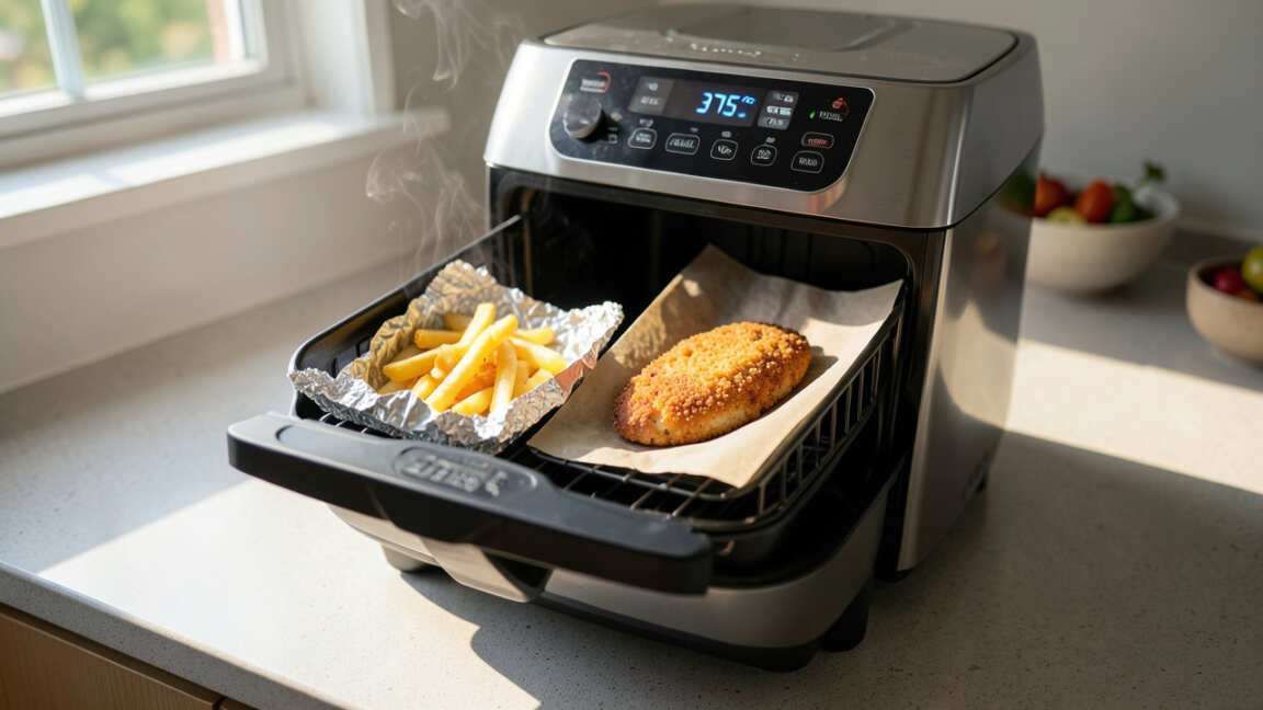 Can You Put Aluminum Foil / Parchment In An Air Fryer?