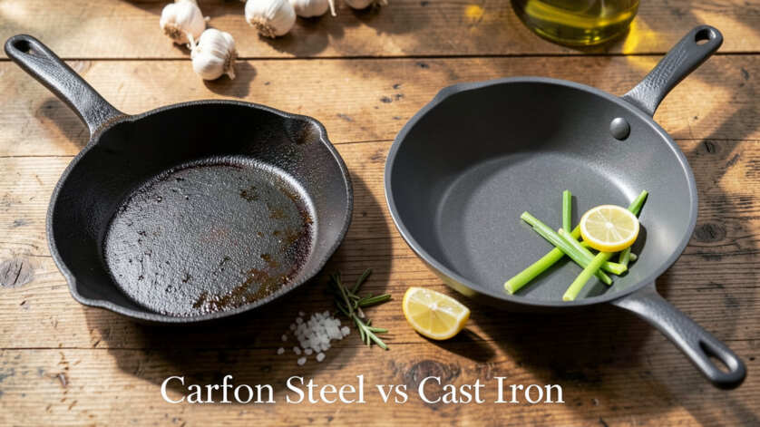 Carbon Steel Vs Cast Iron Cookware