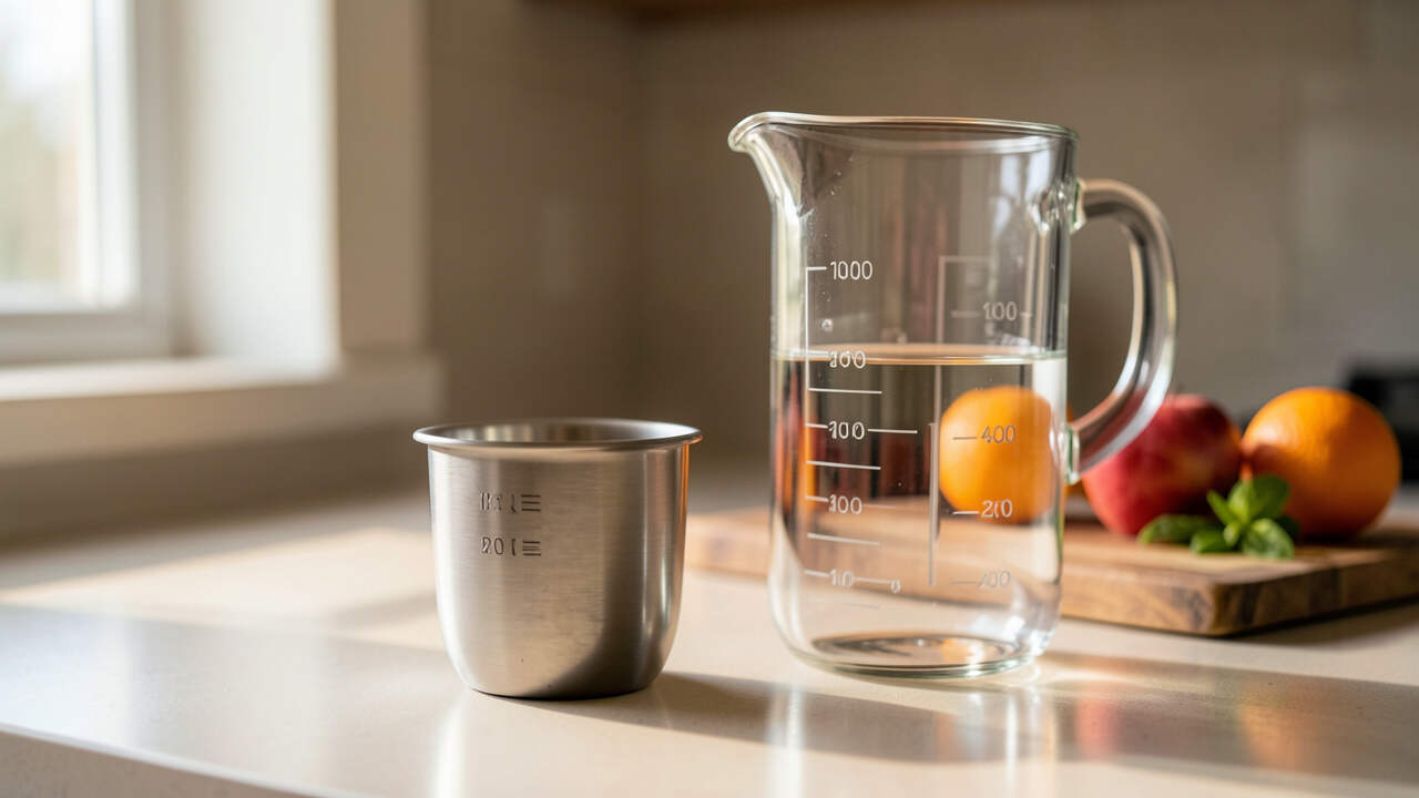 Common Cups to Litres Examples