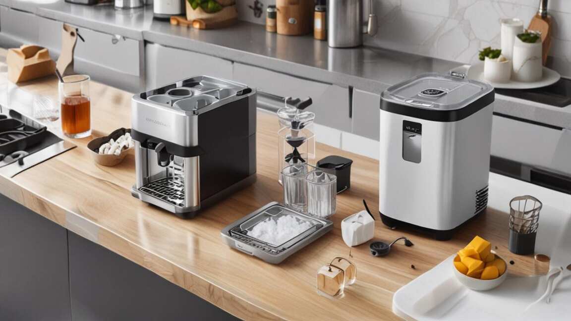 Comparing Countertop Ice Maker Types