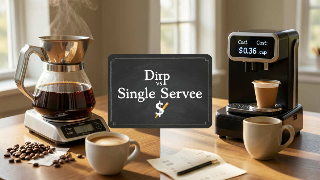 Drip Coffee Maker Vs Single Serve: Cost Per Cup Math